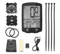 MechKit Compteur de Vélo sans Fil, Odomètre et Compteur de Vitesse de Vélo Multifonctionnel avec Écran LCD HD de 3 Pouces, Étanche IPX6 Mise en Marche/Arrêt Automatique Recharge Type-C