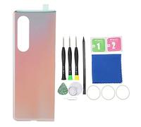 MechKit Couvercle en Verre arrière de téléphone de Remplacement pour Z Fold 3 SM F926, Installation Facile, matériau de qualité supérieure, Kit de réparation Complet Inclus (Argent)