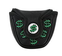 MechKit Couvre-tête de Putter de Golf en Cuir PU de qualité supérieure, Fermeture magnétique étanche, Protecteur de Club de Golf pour golfeurs 13,5 cm 5,3 Pouces 69 g (Noire)