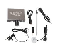 MechKit Détecteur de Fuite de Pipeline avec écouteurs Kit de détection de Fuite de Conduite d'eau à Amplification 20000X pour la Construction de Maisons, plomberie, matériau