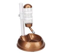 MechKit Distributeur d'eau sur Pied pour Animaux de Compagnie, Bol Multifonction réglable en Hauteur, Distributeur Automatique de Nourriture et d'eau pour Chien avec Poteau amovibl