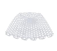 MechKit Filet d'atterrissage de pêche à la Mouche Pliable en Caoutchouc Transparent Sac de Remplacement Solide Durable léger Portable pour Les pêcheurs Kayak Bateau Blanc 21 cm de