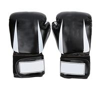 MechKit Gants de Boxe Adultes Professionnels Respirants en Éponge Douce Punching Training Gants d'exercice de Kickboxing Cuir PU Noir 28 cm x 13 cm x 5 cm Paire de 2