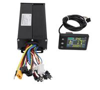 MechKit Kit de Contrôleur de Moteur Sans Balais de Vélo Électrique, 36V 48V 52V 1500W 2000W 40A 3 Modes Contrôleur à Onde Sinusoïdale avec Panneau d'Affichage LCD Couleur S866