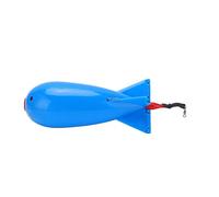 MechKit Lanceur d'appât Mangeoire à Carpe Grande Bombe Flotteur Leurre Support d'appât Mangeoire de pêche Outil de Nidification Matériau PP Durable pour Les pêcheurs à Longue (Bleue)