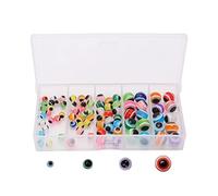 MechKit Lot de 100 Bouchons de Perles de pêche en résine Dure avec boîte de Rangement pour matériel de pêche, Accessoires, leurres, appâts, Couleurs Vives, durables