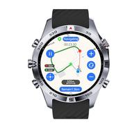 MechKit Montre connectée G7, écran Tactile 1,43 Pouces, étanchéité 5 ATM, Plus de 100 Modes Sportifs (Silicone Noir)