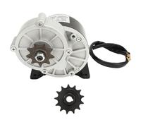 MechKit Motor D'engrenage 12V 250W avec équipement 13T 410, 330 TR/Min Réduction du Moteur électrique pour Vélo électrique, Scooter, Cyclomoteur