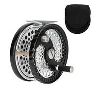 MechKit Moulinet de pêche à la Mouche en Alliage d'aluminium 5/7 avec Sac de Rangement pour la pêche en Eau Douce et en Eau salée, idéal pour la Truite, Le Saumon, l'ombre et Les