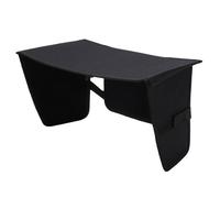 MechKit Pare-Soleil pour Ordinateur Portable réglable Pliable Capot d'écran de confidentialité Universel pour Une Utilisation en extérieur Tissu Oxford Noir (L: Passend für 15-16-Zoll-Laptops)