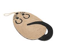 MechKit Pet Cat Mouse Cat Scratch Mat Grinding Nails Toy Playing Sleeping Supplies Sisal Material Hanging Hook Durable Design for Indoor Cats 42cm Length 181g Weight