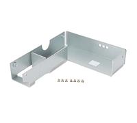 MechKit Plateau de Disque Dur 2,5 Pouces à 3,5 Pouces, Support Adaptateur Universel SAS SATA HDD Carrier pour PowerEdge R710 R720 R730 R630 R610 en métal argenté