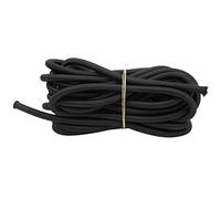 MechKit Portable Canoë Kayak Pirogue Canoë Corde Haute Élastique Accessoires 6mmx5m Corde Extensible Durable et Solide pour Sports Nautiques en Plein Air Pêche Camping Noir 16,4