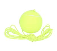 MechKit REGAIL Balle d'entraînement de Tennis avec Corde élastique, Outil d'entraînement pour Joueur de Tennis Unique, matériau en Tissu en Caoutchouc Durable, diamètre 64 mm,