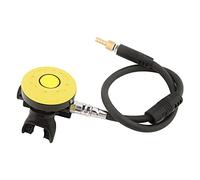 MechKit Régulateur de 2ème étage Valve respiratoire de plongée Têtes de Valve respiratoire secondaire avec Tube à Pression Moyenne Équipement de plongée léger et Portable pour Les (Jaune)