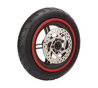 MechKit Roue Arrière de Trottinette Électrique pour Xiaomi M365 1S, Pneu de Roue Arrière de Scooter Électrique avec Frein à Disque 110 mm