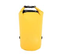 MechKit Sacs secs imperméables en Tissu Maille PVC Amovible Pliable léger Portable Sac Seau de Plage pour activités de Plein air Kayak Rafting Voyage pêche Sport Jaune
