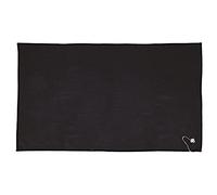 MechKit Serviette de Golf en Microfibre avec Mousqueton Matériau en Fibre gaufrée de Haute qualité Super Absorbant Séchage Rapide pour Nettoyer Les Mains des balles de Clubs Noir (Noire)