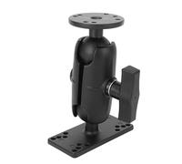 MechKit Support pour détecteur de Poisson à tête sphérique Robuste en Alliage d'aluminium de qualité Marine pour Lowrance Helix 7 5 DI SI GPS Sonar Fish Finders