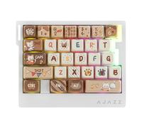 MechLands AJAZZ AK029 Clavier de jeu filaire rapide et rapide, interrogation 8 kHz, clavier à une main, SOCD et DKS, interrupteur magnétique, actionnement réglable, rétroéclairage RVB, plaque en