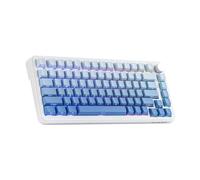 MechLands AJAZZ AK820 MAX Clavier mécanique sans fil monté par Gasket-Mounted BT5.0/2,4 GHz/USB-C, avec rembourrage 5 couches, PCB Flex-Cut PCB, plaque FR4, RVB pour Win/Mac (bleu)