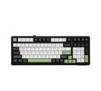 MechLands Aula F99 96% Teclado para Gaming Con Cable, Distribución QWERTY Español, Creamy Teclado Mecánico Con Junta, Retroiluminación RGB, Hot Swap, Interruptor Règle Prelubricado ( Verde)