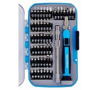 MECHMAX Lot de 51 tournevis magnétiques de précision avec embouts assortis Phillips Star, Pentalobe, hexagonal, type Y pour ordinateur portable, iPhone, PC, console de jeu, montre, lunettes