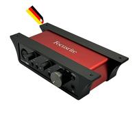 MECHONIX Support de table pour Focusrite Scarlett Solo 3ème génération/3e génération - Support de table sous le meuble et support pour interface audio - Montage facile (noir, plastique)