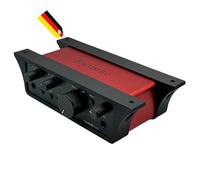MECHONIX Support de table pour Focusrite Scarlett Solo 4ème génération/4ème génération - Support de table sous évier et support pour interface audio - Montage facile (noir, plastique)