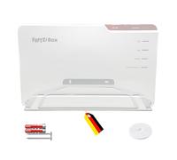 MECHONIX Support mural en métal pour AVM Fritz!Box 5690 Pro - Support en acier robuste pour routeur - Refroidissement parfait et maintien sûr - Accessoire mural haut de gamme FRITZBox 5690 Pro.
