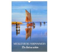 MECKLENBURG-VORPOMMERN. Tu es si belle, Version française (Calendrier mural 2026 DIN A3 portrait), Calendrier CALVENDO mensuel