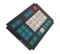 Meckparts Clavier à membrane A98L-0001-0518 compatible avec le panneau d'opérateur de machine Fanuc 32 touches