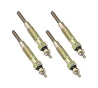 Meckparts Lot de 4 bougies de préchauffage MM409510 32A66-03100 compatibles avec moteurs Mitsubishi S4L S4L2 compatibles avec tracteurs Iseki TL2100 TL2500 TX1300 TX1500 TX2140 TX2160