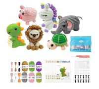 Mecmbj Kit Crochet Debutant Complet, avec Tutoriel Vidéo en Anglais