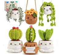 Mecmbj Kit Crochet Debutant Complet, avec Tutoriel Vidéo en Anglais