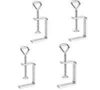 Mecmbj Serre Joints en C, Réglable Mini Serre Joint en Métal | 4 Pièces Serre-Joints en C, pour Serrage Travail du Bois, Soudage, Charpentier, Montage Domestique Bricolage
