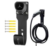 MECMO Tesla Support de chargeur mural et crochet en J pour modèle 3/Y/X/S, en acier robuste