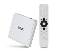 MECOOL KM2 Plus Deluxe Android 14.0 TV Box, HDR 10+ 4K Dolby Vision Display, Google Netflix Certifié Prime Voice Assistant Video WiFi 6 Dual Band TV Box