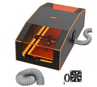 Mecpow Boîtier De Gravure Laser, 1300x730x460mm Couverture Ignifuge Surdimensionnée, Protection Anti-Poussière, Couverture De Découpe Laser à Double Face, Isolée Contre La Fumée Et Les Odeurs