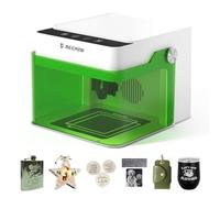 Mecpow M1 Mini Gravure Laser, Machine a Graver Laser à Diode 5W Portable de Bureau, Vitesse de Gravure 10000 mm/min, Zone de Gravure 100x100mm, Précision jusqu'à 0,01 mm