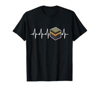 Mecque battement de cœur Islam Hadj Cadeau musulman T-Shirt