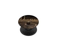 Mecque Kaaba Islamique Design Musulman Hajj Umra Foi spirituelle PopSockets PopGrip Adhésif