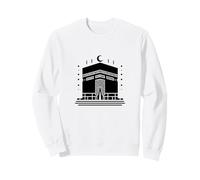 Mecque Kaaba Islamique Design Musulman Hajj Umra Foi spirituelle Sweatshirt