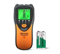 Mecurate Détecteur de goujons mural - 5 en 1 - Goujon électronique avec écran LCD et alarme audio pour bois AC fil sous tension - Détection de goujons métalliques