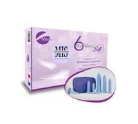 med italia service - dilatateurs vaginaux flexibles pour réduire la douleur pelvienne en cas de vaginisme ou de vulvodynie pour femmes - kit de 6 unités (SOFT)