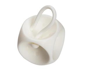 Med Italia Service Pessaire cube sans trous en silicone pour prolapsus utérin, cystocèle et rectocèle (41 mm)