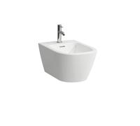 LAUFEN MEDA bidet mural Advanced, 1 trou pour robinet, avec trop-plein, 360x540mm, H8301107573021, Couleur: Blanc Mat