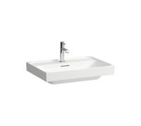 Meda lavabo mural ou à poser sur meuble blanc lcc 650x460x80 mm - LAUFEN H8101144001111