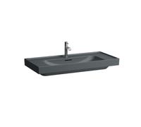 Meda lavabo mural ou à poser sur meuble graphite mat 1000x460x80 mm - LAUFEN H8101197581121