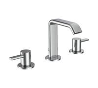 Meda mélangeur de lavabo 3 trous bec fixe 110 mm avec vidage clic-clac chromé - LAUFEN HF506611100000